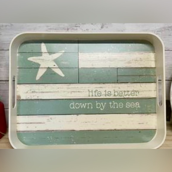 *Down By the Sea Decorative Tray - Picture 2 of 10